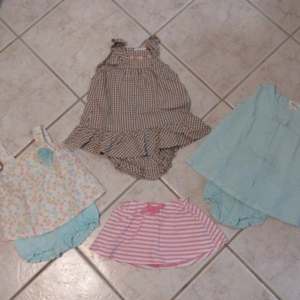 Infant Girl Outfit Lot 9 mo first moments